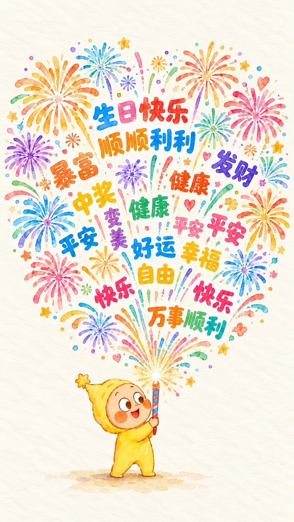 3. 生日快乐与美好祝愿